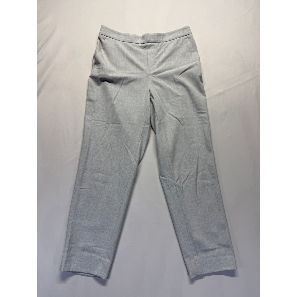 Banana Republic‎ Hayden Dress Pants Womens 8 Gray Mid Rise Tapered Leg Business